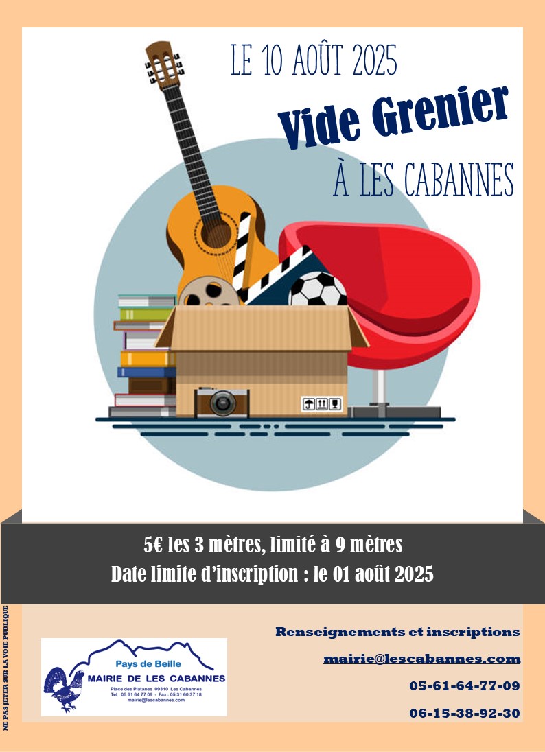 Vide Grenier AFFICHE
