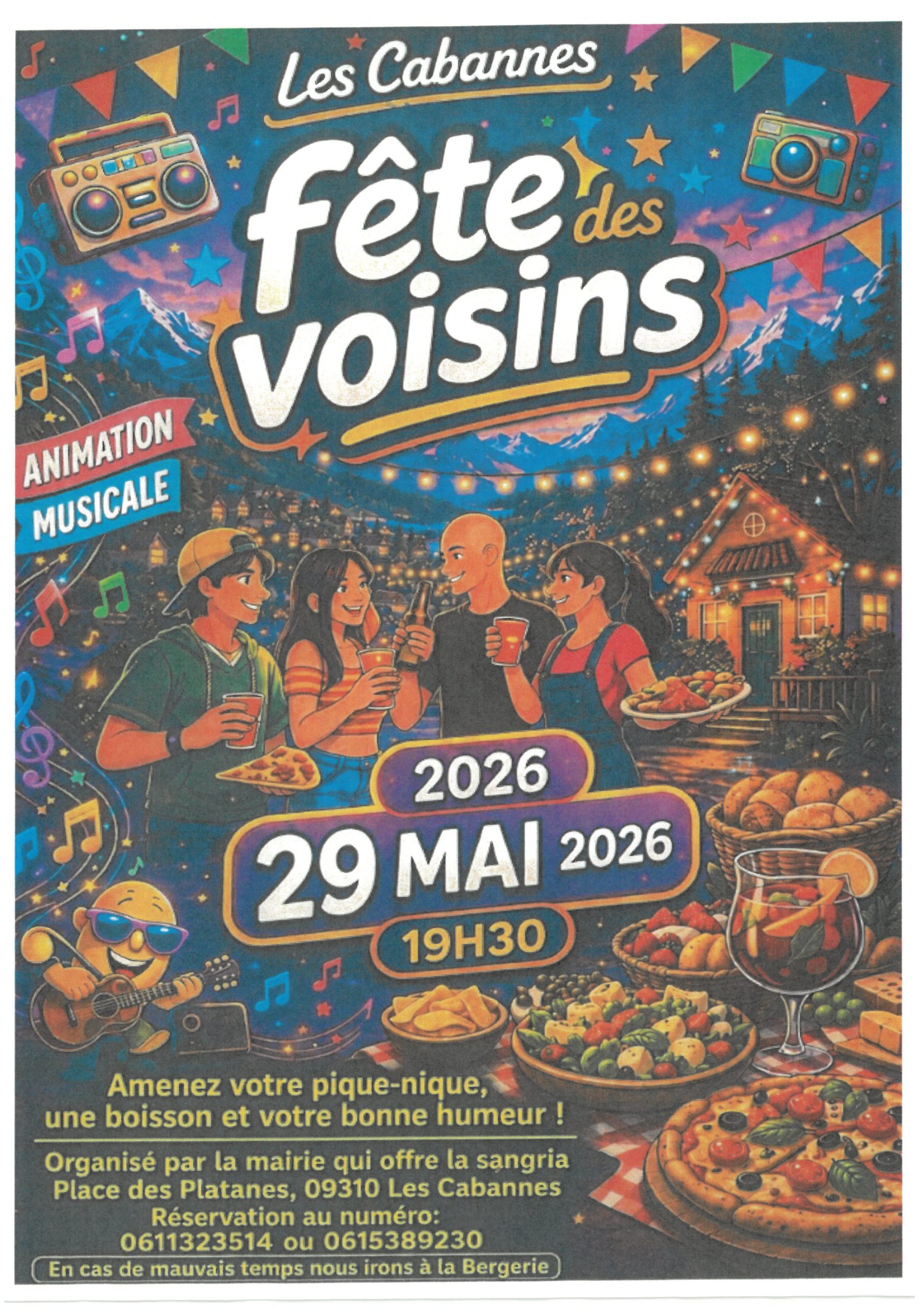Fête des voisins 2026